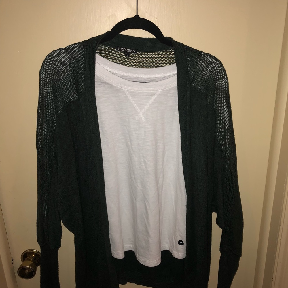 GREEN Cardigan! - Picture 2 of 3